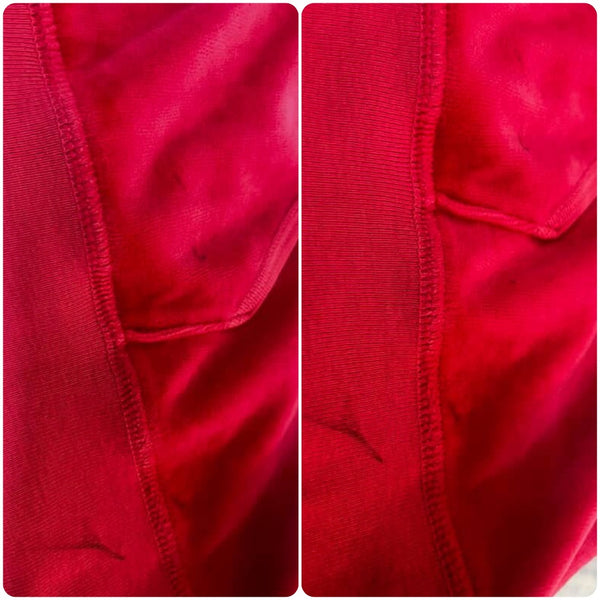 Y2K Early 2000s | Juicy Couture Fairy Grunge Pink Velour Fitted Hoodie | XL