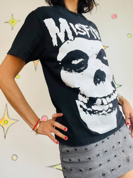 MISFITS Concert Tee | Classic Skull Punk Emo Grunge T-Shirt | Size S