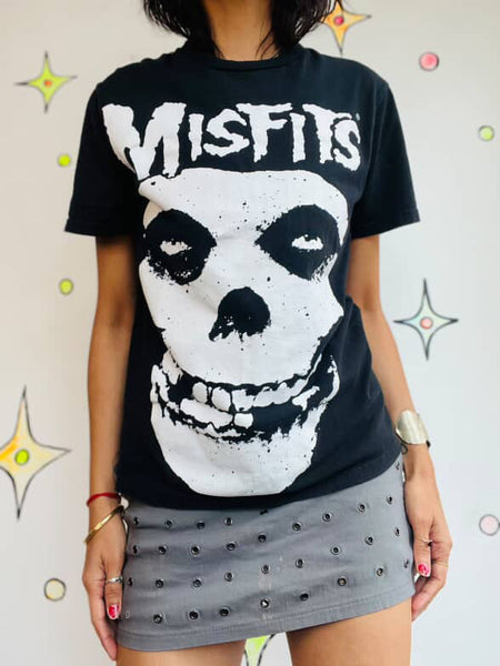 MISFITS Concert Tee | Classic Skull Punk Emo Grunge T-Shirt | Size S
