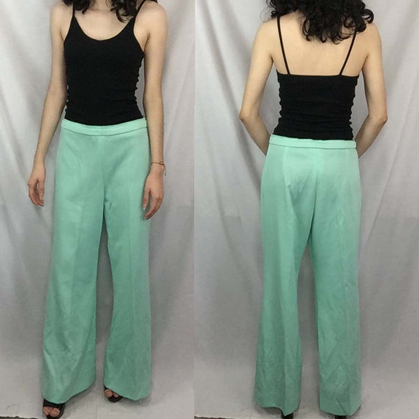 Vintage 1970s Alfred Shaheen MOD Groovy Psychedelic Art Maxi Dress Pantsuit 10 M