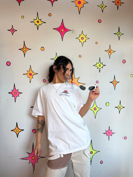 Vintage Crown Royal Graphic Tee | Y2K Whiskey Americana Novelty Shirt M/L