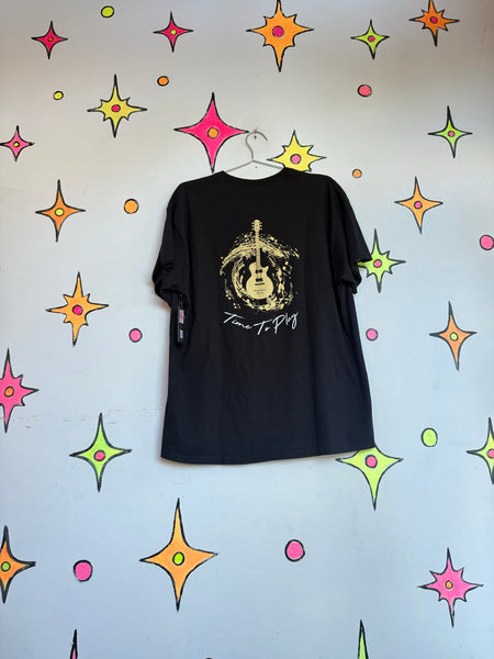 Vintage Hard Rock Biloxi T-Shirt Y2K Souvenir Rock N Roll Grunge Emo Tee L