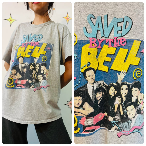 90s Y2K ' Saved By the Bell Graphic Tee Retro Graphic T Shirt - Size L