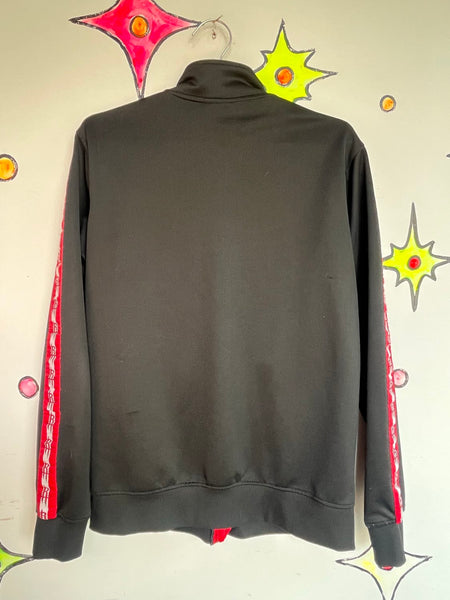 Houston Rockets Track Jacket NBA Streetwear Y2K Sporty Zip Up Small
