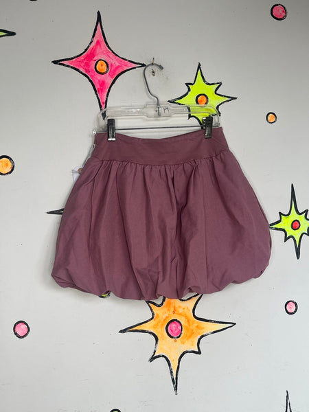 Y2K Pink Lilac Bubble Skirt Sculptural Fairy Grunge Avant Garde Mini M