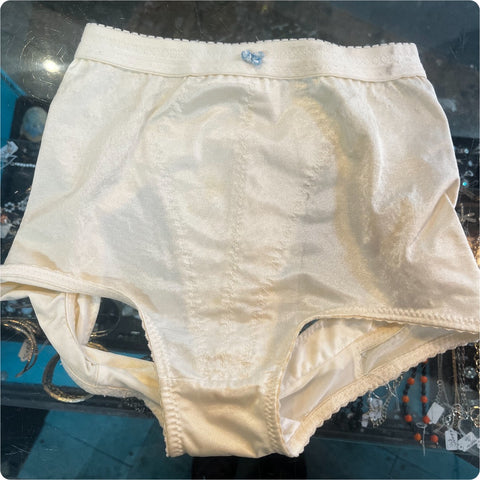 Rare Vintage 1950s Novelty Panties Control Top Knickers Panties Butt Lifters XS