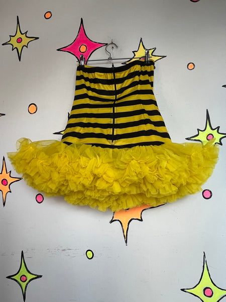 Leg Avenue Bee Costume Cute Bumble Bee Halloween Cosplay Dress S/M