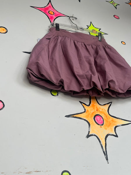 Y2K Pink Lilac Bubble Skirt Sculptural Fairy Grunge Avant Garde Mini M