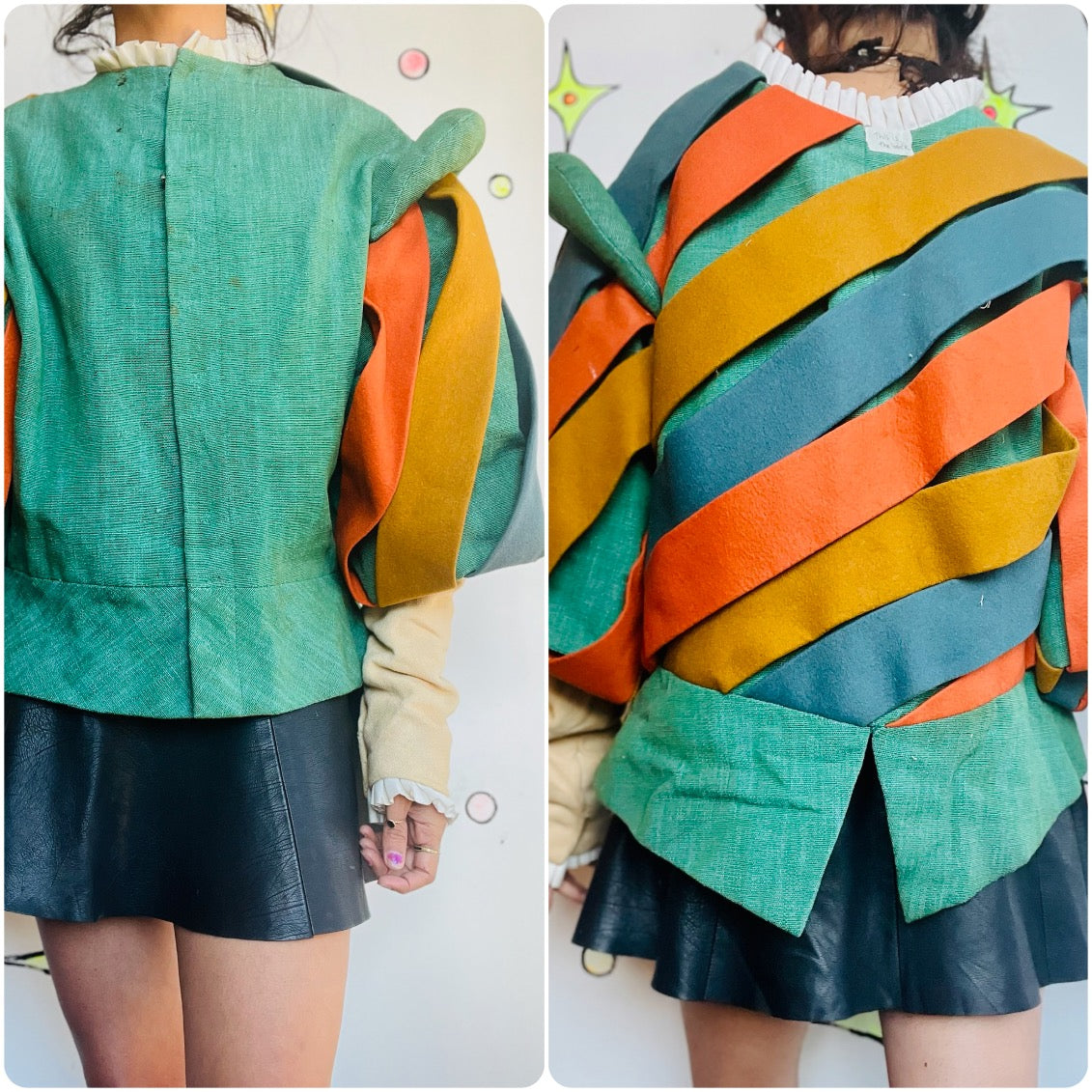 1930s Theatrical Renaissance Doublet – Pirate Fantasy Reenactment Jacket Costume