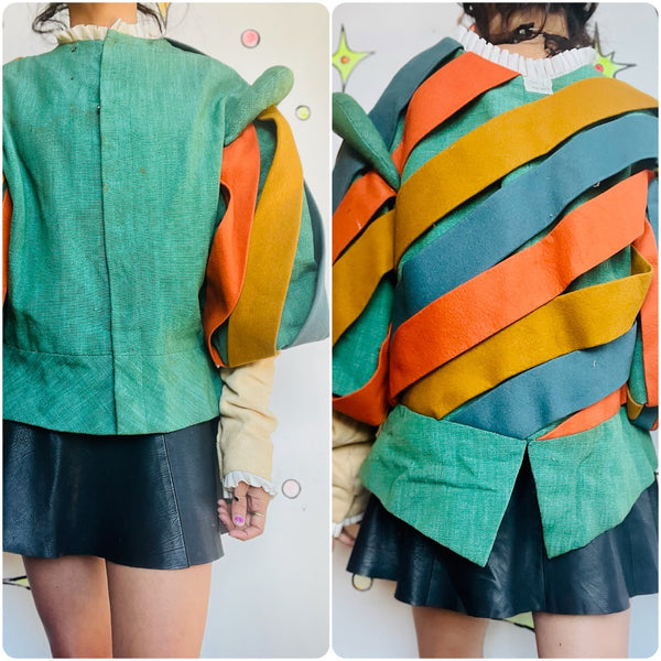 1930s Theatrical Renaissance Doublet – Pirate Fantasy Reenactment Jacket Costume