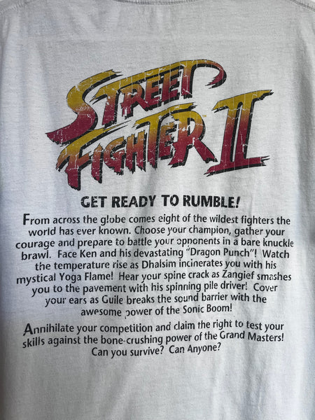 Y2K Mortal Kombat Dragon Tee Gamer Grunge Goth Graphic Novelty T-Shirt - M