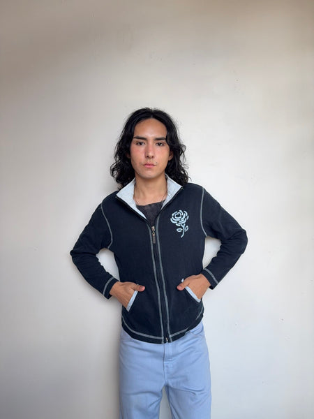 Vintage Y2K Bill Blass Sport Track Jacket Blassport Fairy McBLing Streetwear ML