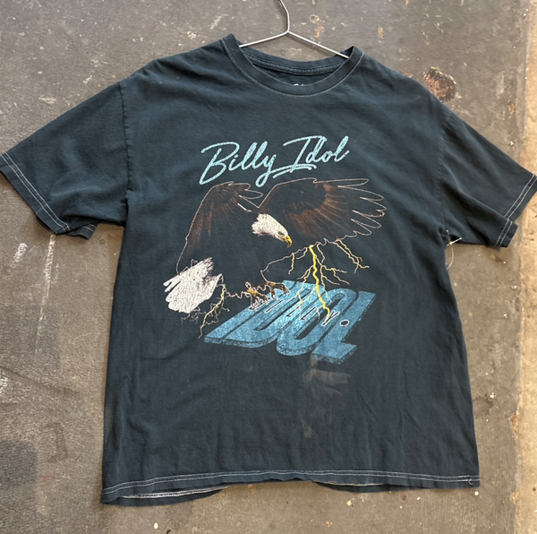 Billy Idol Tee Concert Band T-Shirt Rock N Roll Retro 80s Style M/L