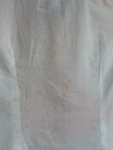 Y2K White Western Pearl Snap Shirt | Rhinestone Cowboy Boho Cowgirl Top Small