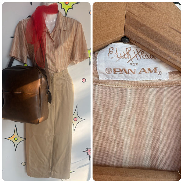 70s Pan Am Flight Attendant Uniform – Rare Collectible Airline Memorabilia
