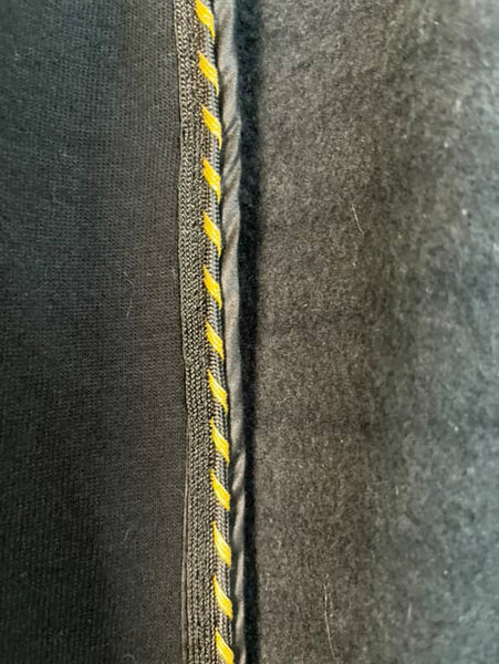 Vintage 80s Black Embellished Celestial Witchy Stars Moons Sweater L XL