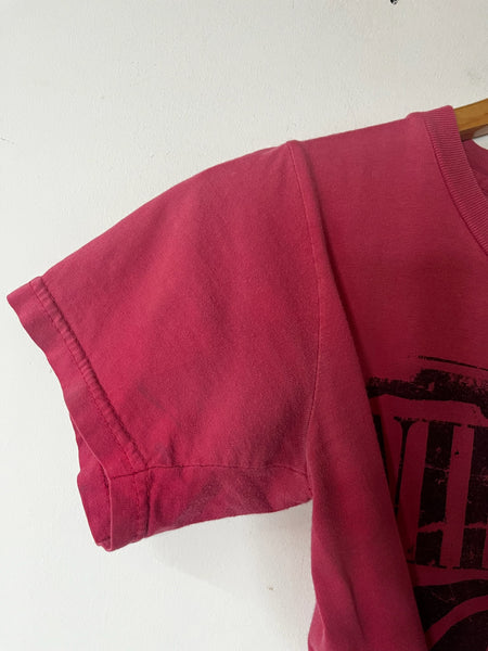 Y2K Nirvana T-Shirt | Wakefield Theater Band Baby Tee | Grunge Concert Shirt S