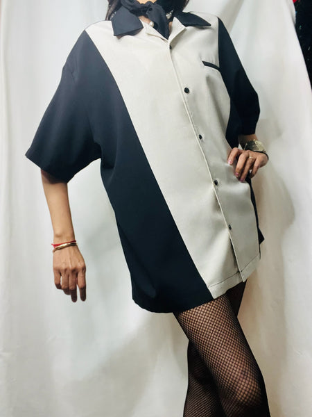 Vintage 90s Does 50s Rockabilly Shirt – 1950s Reproduction Daddy O’s Retro - XL