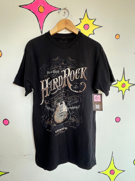 Hard Rock Cafe Venice Graphic Tee Vintage Souvenir T Shirt Grunge Small