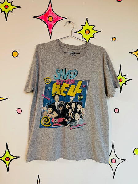 90s Y2K ' Saved By the Bell Graphic Tee Retro Graphic T Shirt - Size L
