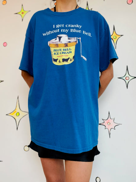 Vintage Blue Bell Ice Cream T-Shirt - Retro Americana Tee - Texas Graphic T