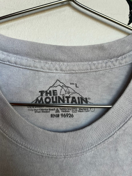 Vintage 90s Y2K Dalmatian Face Oversized Graphic Tee – The Mountain – L