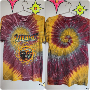 90s Y2K | Sublime Grunge Emo Tie Dye Concert Tee T Shirt | Small