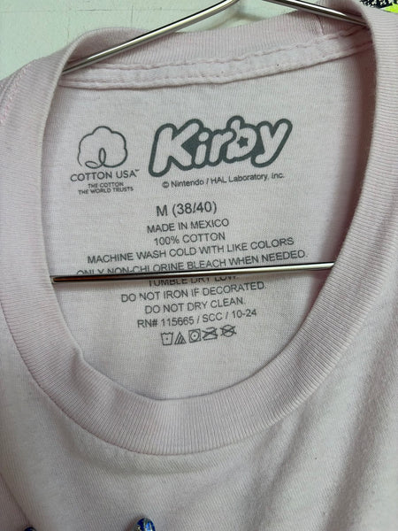 Vintage Kirby Nintendo Graphic Tee Pastel Kawaii Skater Streetwear S/M