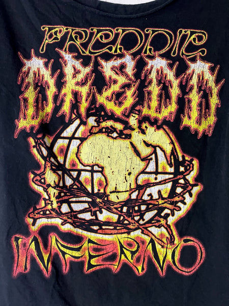 Thrashed Graphic Tee - Metal Grunge - Freddie Mercury Inferno Tour 2023 – S/M