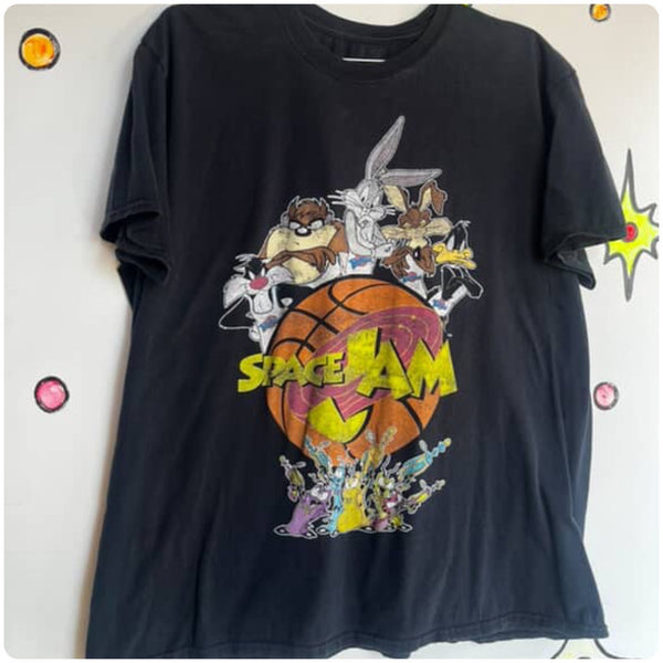 90s Y2K | Space Jam T Shirt | Looney Tunes Tee | Size XL