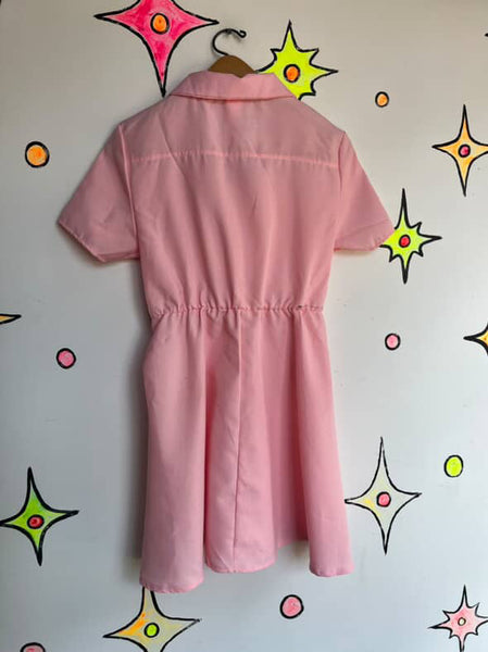 Vintage 1940s Style A League of Their Own Costume Dress - Baseball Uniform - S