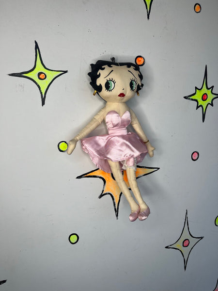 “Marilyn Betty” Betty Boop Collectible Doll – Iconic Pinup Plush 17 Inch