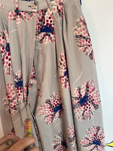 Vintage Norma Kamali 2 Piece Set Designer Office Siren Quiet Luxury Editorial S