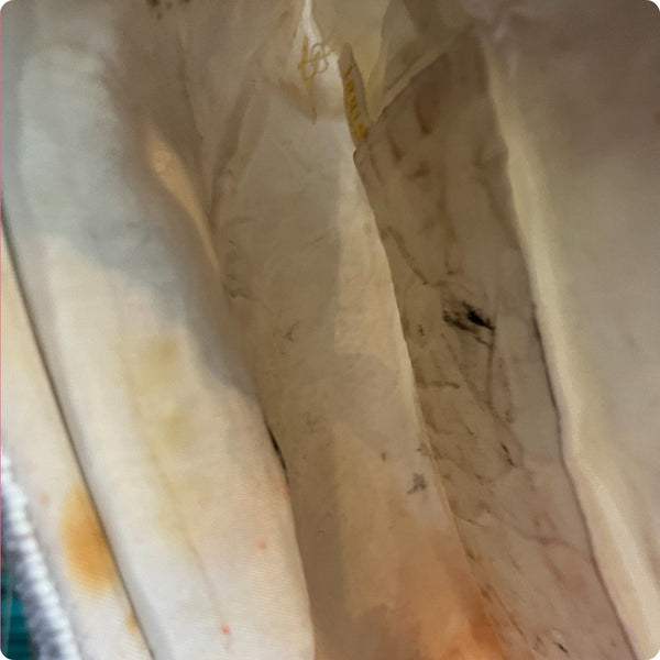 Vintage 1950s | White Beaded Evening Glam Kisslock Purse Bag Handbag Mini Clutch