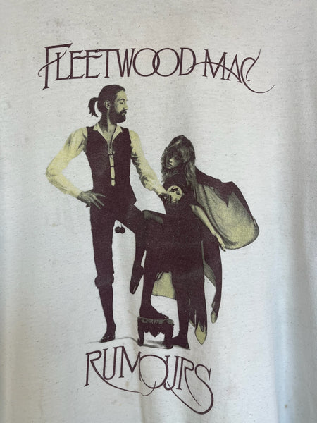 Vintage 90s Fleetwood Mac Concert Tee | Boho Grunge Y2K Band T Shirt | Size XL