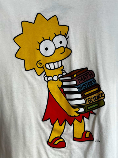 90s Y2K | Simpsons Graphic Tee | Lisa Simpson | The Simpsons T Shirt - Size L