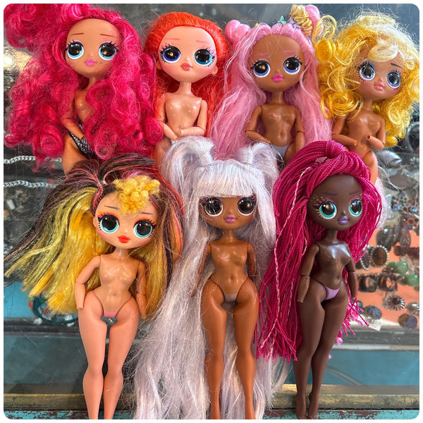 LOL Surprise OMG Fashion Dolls Lot of 7 MGA Collectible Dolls Bundle