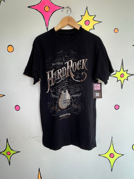 Hard Rock Cafe Venice Graphic Tee Vintage Souvenir T Shirt Grunge Small