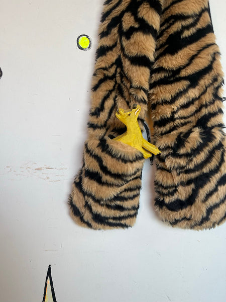 Tiger Furry Hat Kawaii Japanese Street Fashion Festival Hood