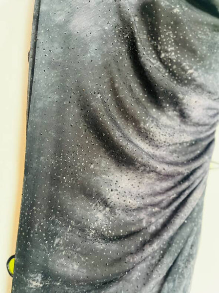 90s Y2K Glitter One-Shoulder Fairy Goth Formal Slip Dress – City Triangles S