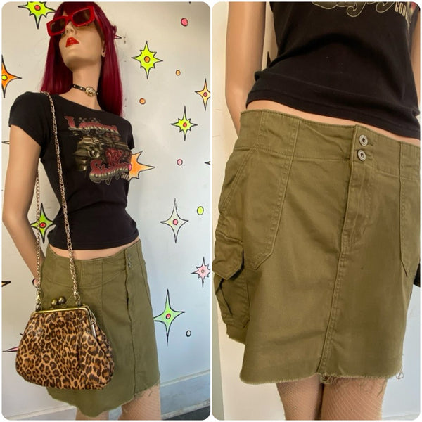 Vegan Leather Leopard Print Kiss Lock Crossbody Bag Rockabilly Punk Glam