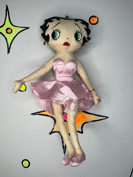 “Marilyn Betty” Betty Boop Collectible Doll – Iconic Pinup Plush 17 Inch