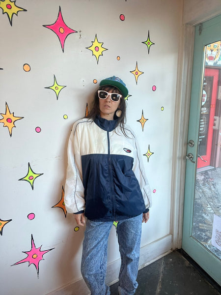 Tommy Hilfiger Windbreaker 90s Colorblock Streetwear Retro Jacket XL+