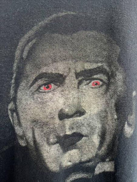 Vintage Bela Lugosi DRACULA T-Shirt - Halloween Horror Vampire Tee - XL