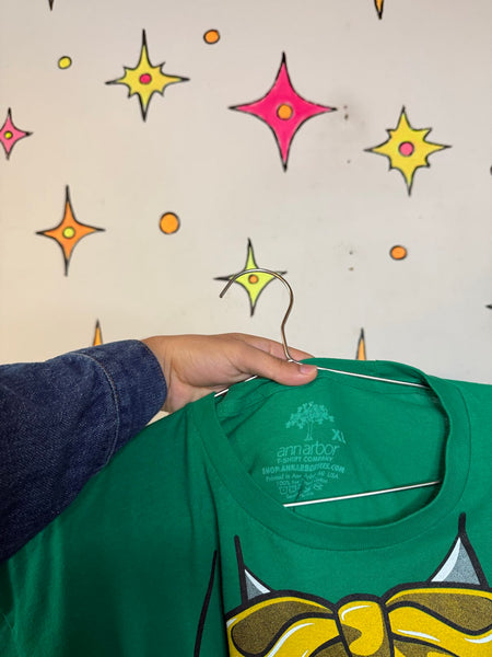 Leprechaun Costume T-Shirt Irish St Patrick's Day Oversized Green Graphic L/XL