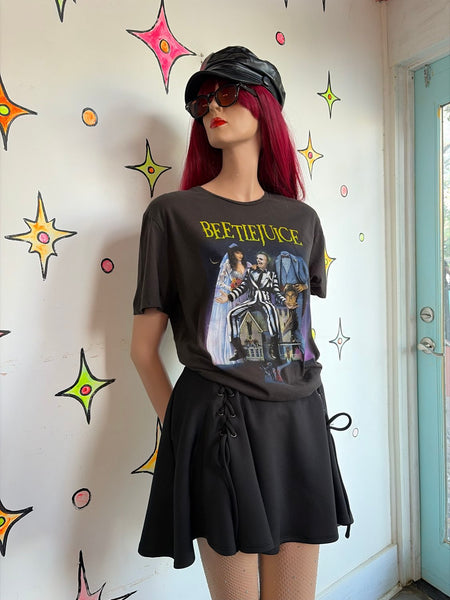 Vintage Beetlejuice Graphic T-Shirt Collectible Novelty Tim Burton Horror | XL