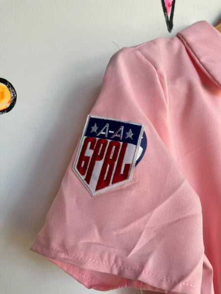 Vintage 1940s Style A League of Their Own Costume Dress - Baseball Uniform - S