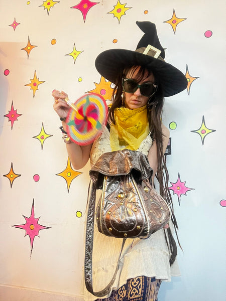 80s Metallic Purse Maximalist Silver Gold Glam Handbag Disco Statement Accessory