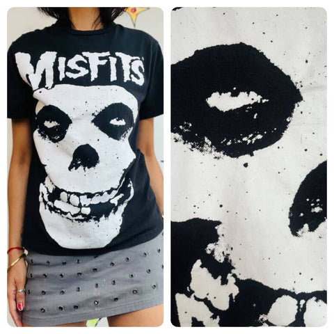 MISFITS Concert Tee | Classic Skull Punk Emo Grunge T-Shirt | Size S