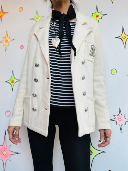 Vintage Lauren by RL Wool Cashmere Sweater - Cozy Classic Preppy Glam - Small